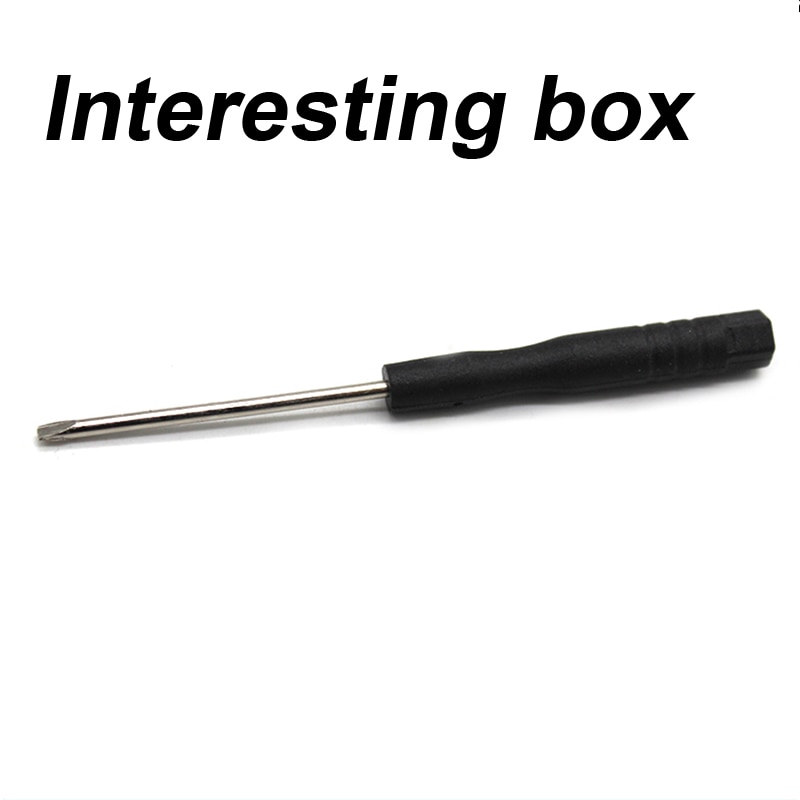 2 * 80mm black slotted screwdriver small flat relay module screwdriver slim screwdriver