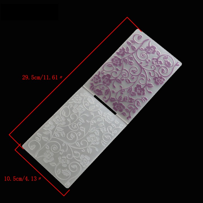 1 Plantilla de plástico en relieve para manualidades, confección de tarjetas, papel 3D DIY, Tarjeta para álbum de fotos, decoración de boda, álbum de recortes, carpeta en relieve