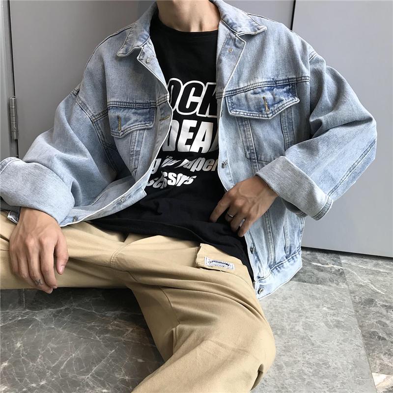 Baseball Uniform Jas Heren Lente Koreaanse Trend Losse Baseball Uniform Jas Heren Lente Koreaanse Trend Losse