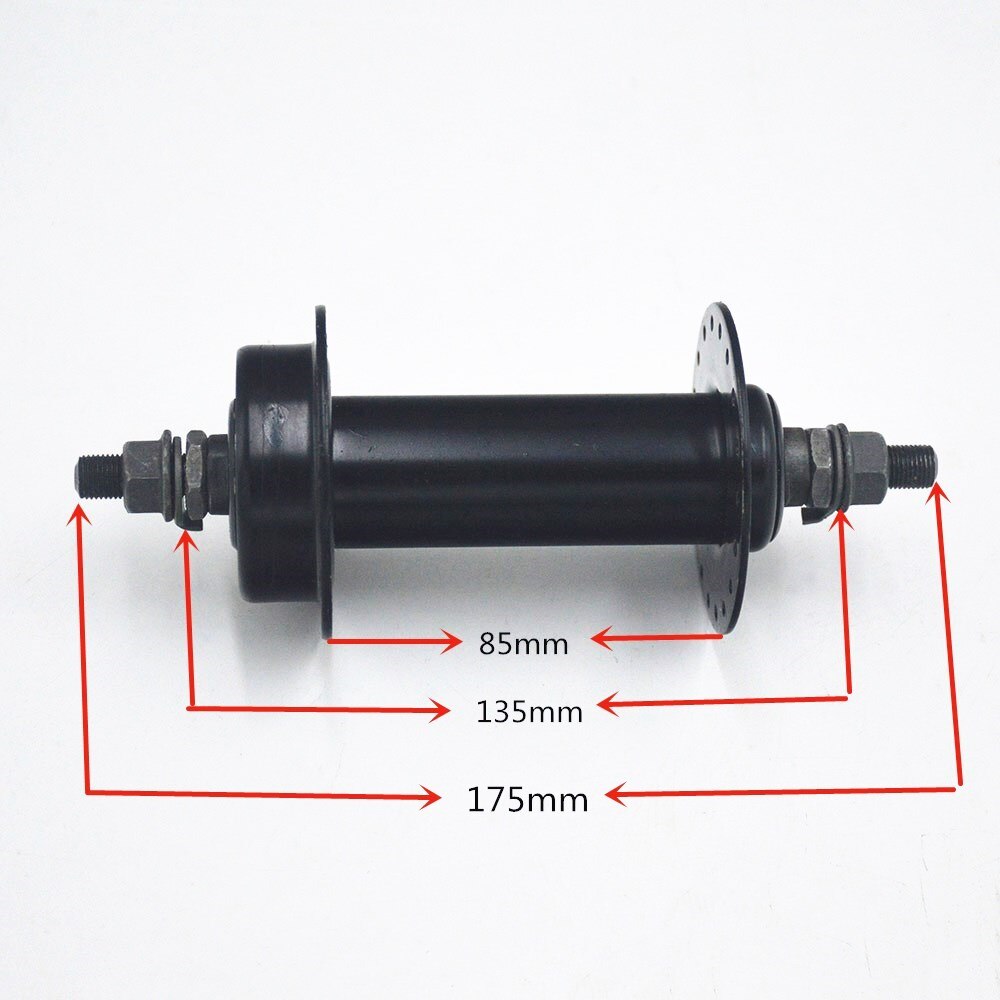 26*4.0 snow bicycle 135mm*190mm Fat bike Beach Snow bike 36 hole disc brake bicycle hub: front 135