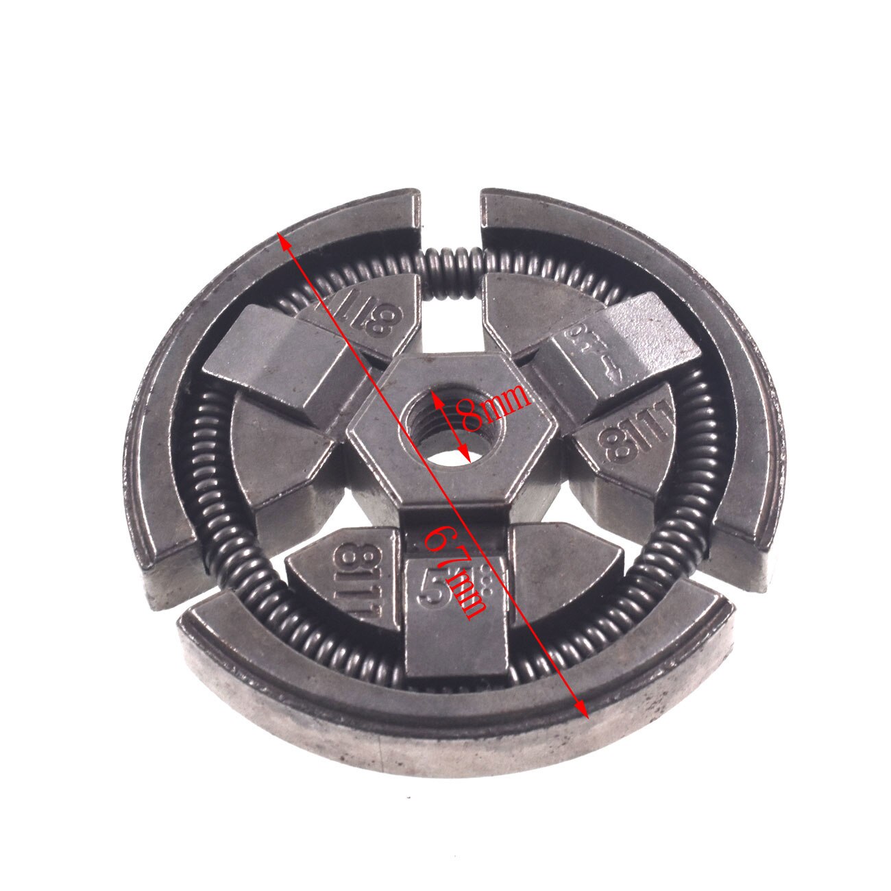 8Mm Koppeling Montage Past Husqvarna 50 51 55 Rancher 254 154 Etc Kettingzagen