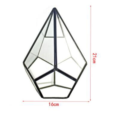 Verschiedene Unregelmäßige Geometrische Glas blume zimmer Sukkulenten Pflanzer Vase Terrarium Tabletop Topf DIY Heimat Sekretariat Hochzeit dekoration: 15