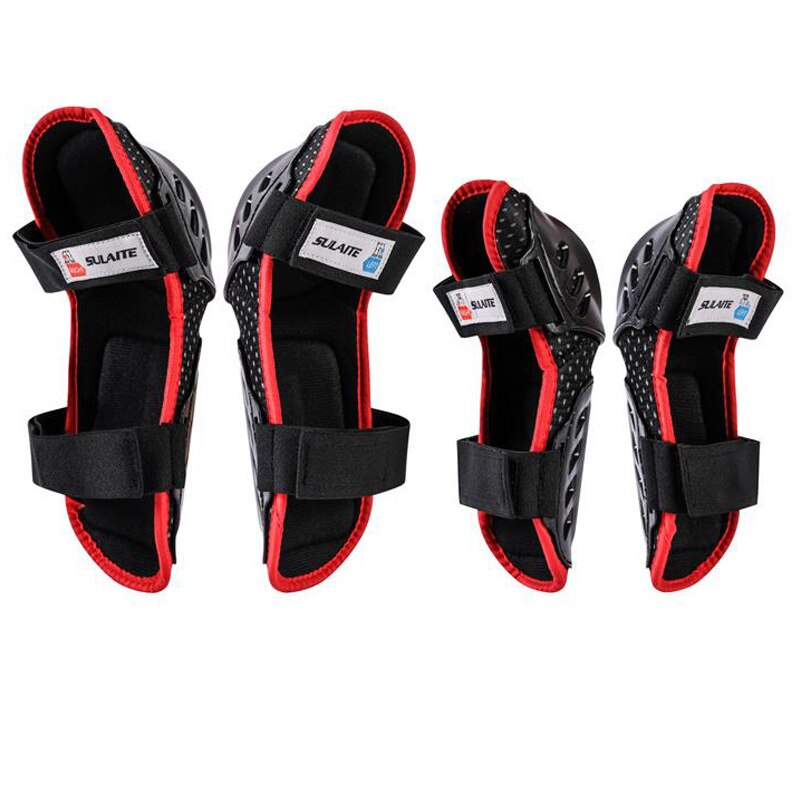 Motorcycle Dirt Bike Moto Off-Road Adult Elbow Knee Pads Sets Extreme Sports Guards Protective Gear, H-006