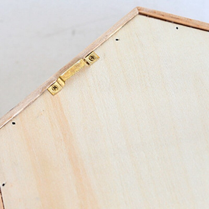 Abfu-nordic stijl kinderkamer decoratie plank houten geel wit honingraat zeshoekige planken voor babykamer decoratie