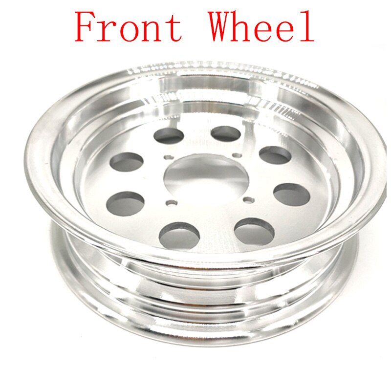 Front And Rear Wheel For Monkey Bike Small Monkey Motorcycle Aluminum Wheel Hub 2.5 - 10 Inch 8 Hole Vacuum Rim: 2.50-10 front hub