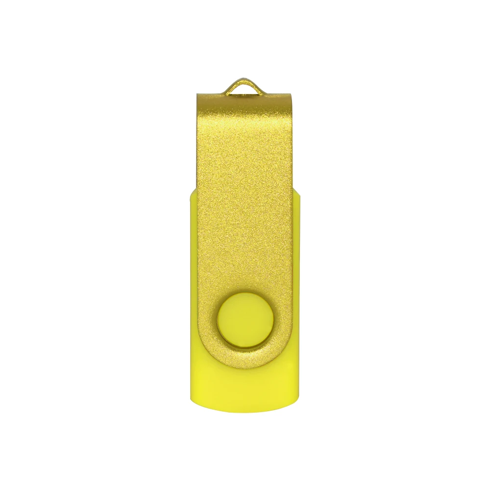 USB 2,0 Flash-Laufwerk USB-Stick 4GB 8GB 16GB Pen drive 32 GB USB-Speichers tick 64GB USB-Metall-Flash-Laufwerk Memoria USB: Gelb / 64 GB