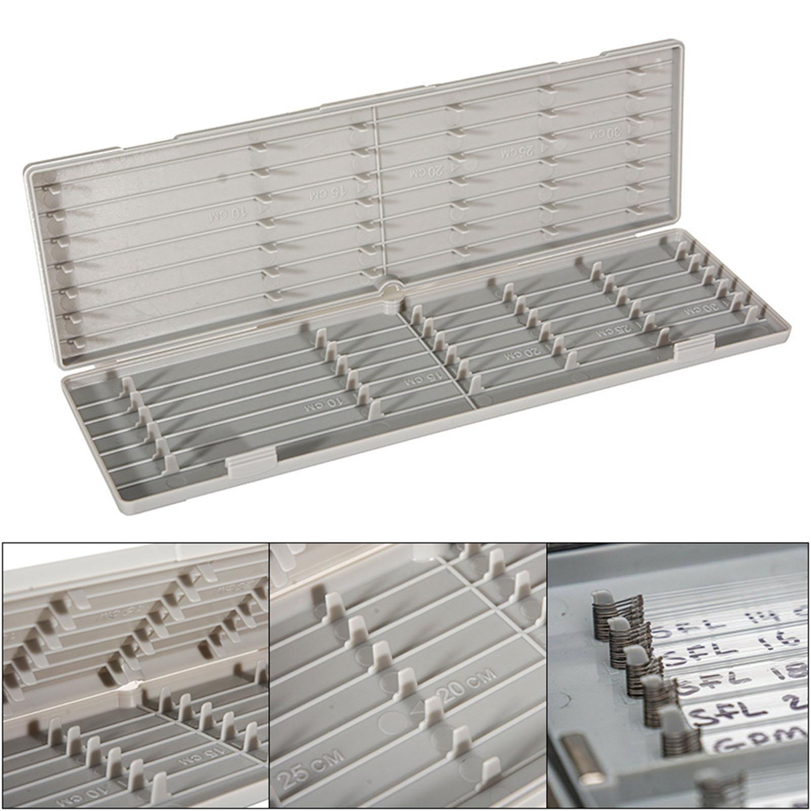 Carp Fishing Tackle Box Hooklength Box Sturdy Hard Plastic Lure Container