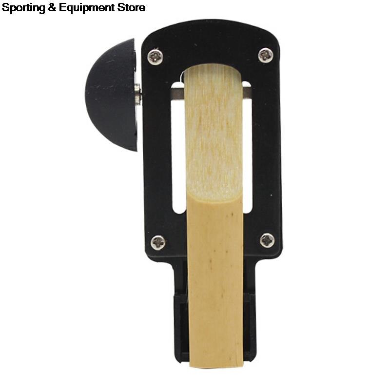 Saxofoon Reed Cutter Sopraan Alto Tenorsaxofoon Reed Trimmer Klarinet Riet Cutter Houtblazers Reparatie Tool