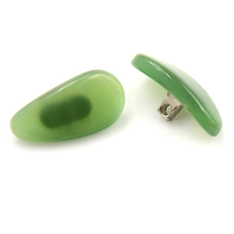 1 Paar Anti-Slip Jade Neus Pads Stok Op Neus Pad Voor Brillen Bril: GN