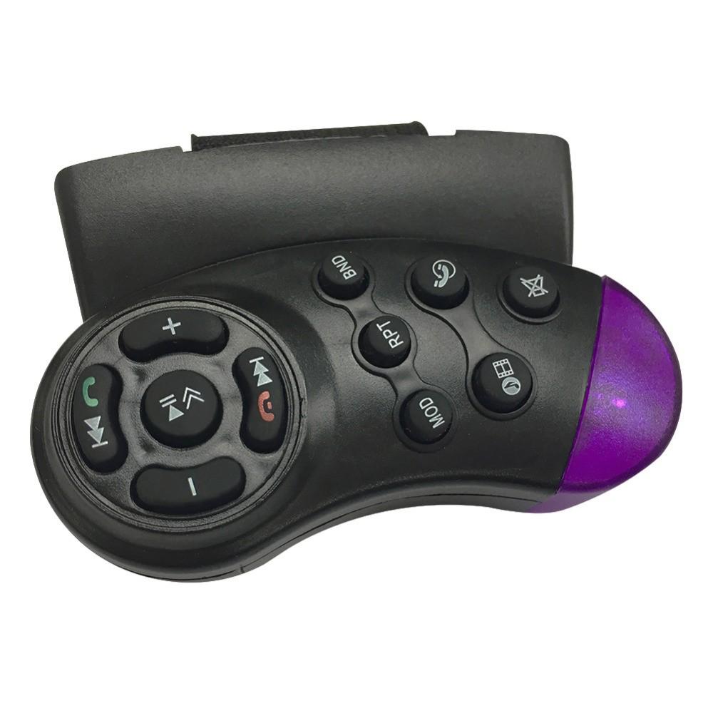 Universele Stuurwiel Knop Afstandsbediening Sleutel Voor Gps Auto Cd Dvd Tv MP3 Speler Android Auto Radio Auto Accessoires