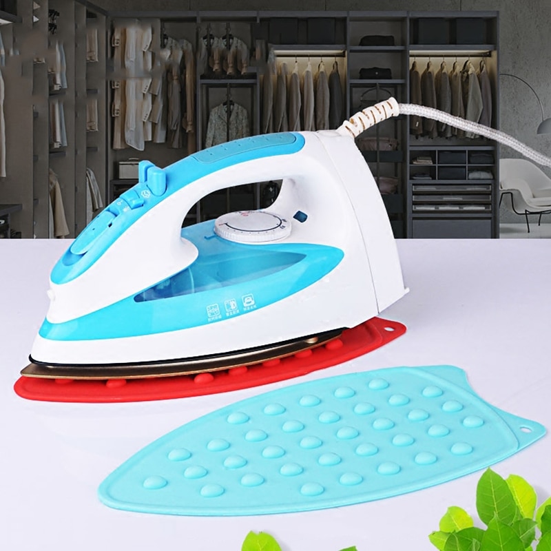 Silicone Iron Protection Rest Pad Mat Rest Ironing Pad Insulation Boards Safe Surface Iron Stand Mat