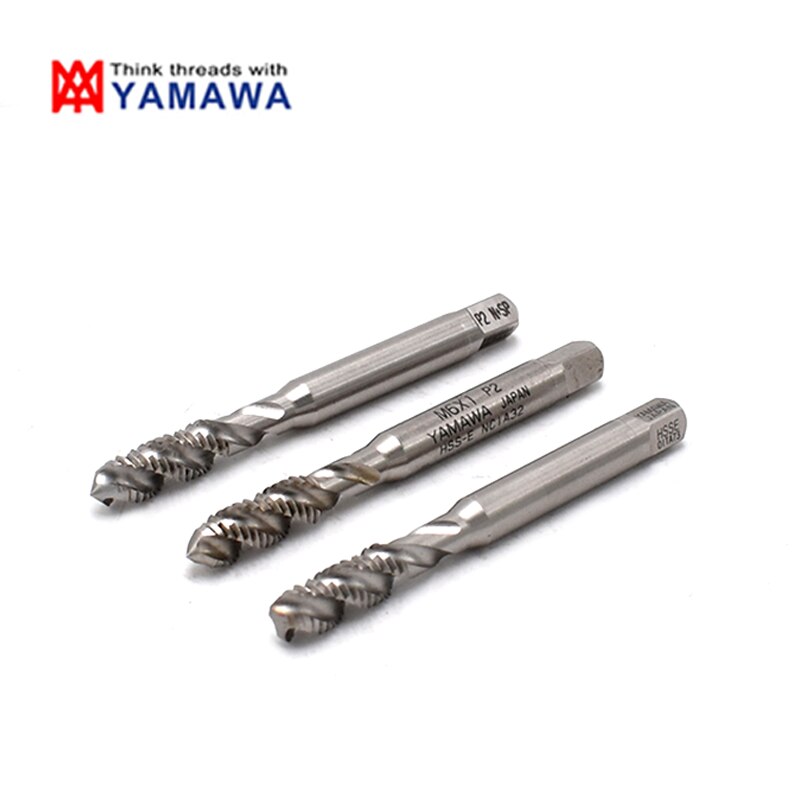 YAMAWA HSSE Insert Spiral Fluted Tap ST UNC UNF 2-56 4-40 6-32 8-32 10-32 10-24 1/4 5/16 3/8 1/2 Sheath Screw Thread Taps