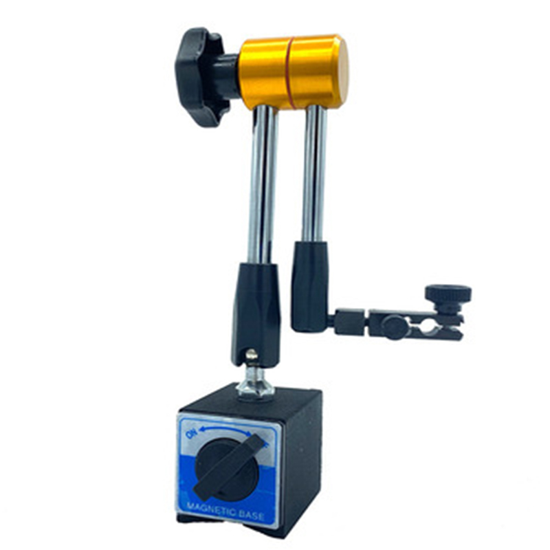 Comparatore Centesimale Supporto Magnetico Per Comparatore - Con Morsetto Centrale E Comparatore 10mm/0.01mm Stativo Magnetico Misurazione Morsetto