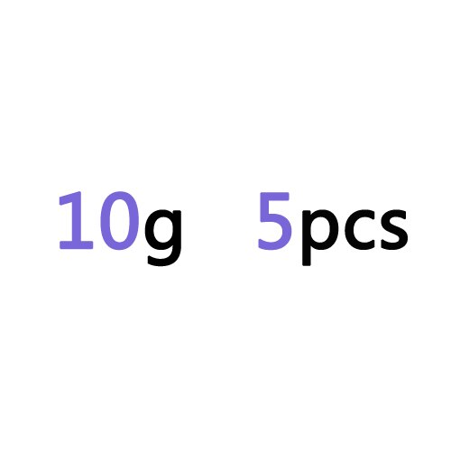 Anzuelo de plomo de 1g-50g, Conector de gancho de cambio rápido, línea de apertura de la boca, peso de plomo, aparejos de pesca de balsa dividida: 10g-5pcs