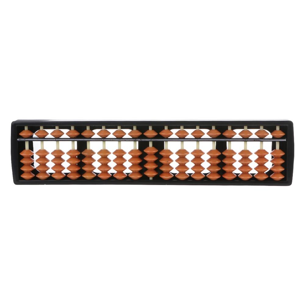 17- cifrede stænger standard abacus soroban kinesisk japansk regnemaskine tæller værktøj matematik begyndere  m17f