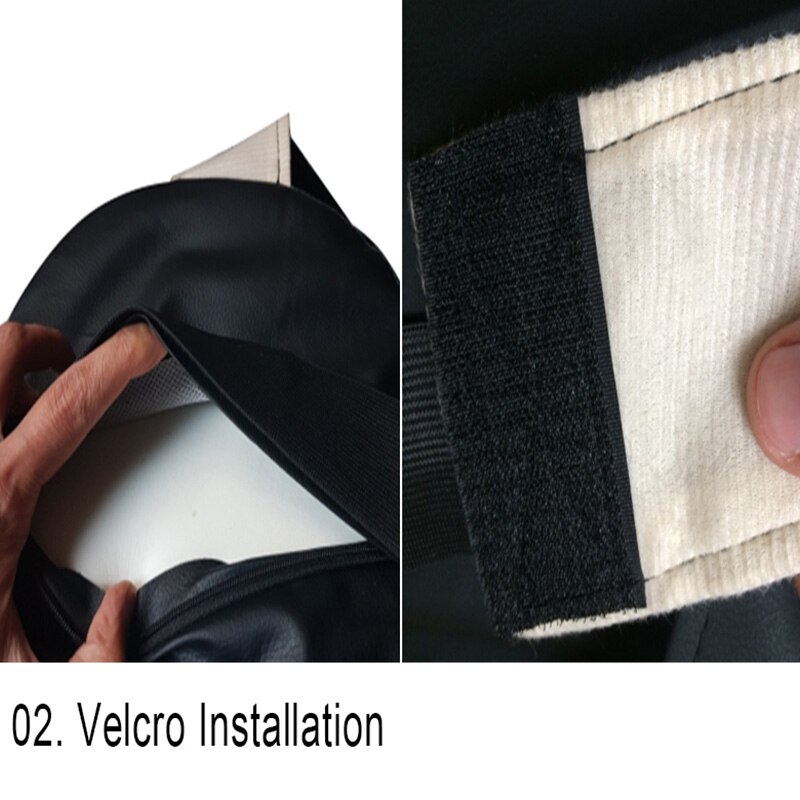 3D Memory Foam Car Pillow Pu Leather Seat Cushion Waist Lumbar Universal Back Rest Lumbar Auto Accessories