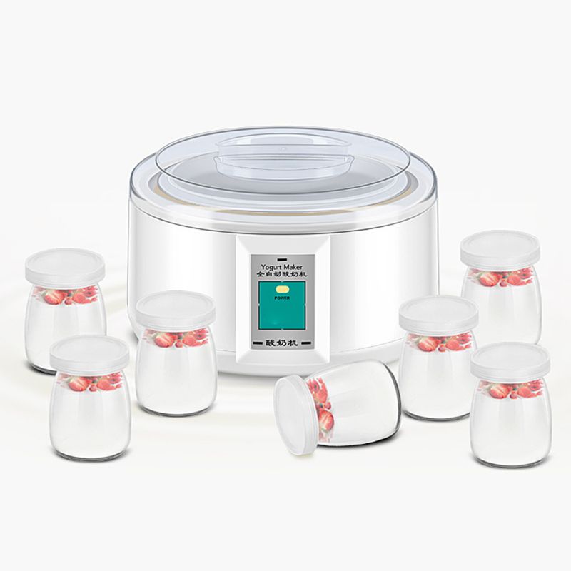 Elektrische 1.5L Yoghurt Maker Automatische Diy Tool Yoghurt Container Thuis Keuken Bakken Machine Huishoudelijke Mini Apparaten