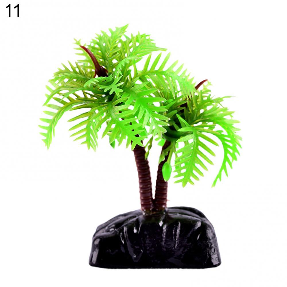 15 Styles Mini Tree Garden Decorations Miniatures Micro Landscape Resin Crafts Bonsai Figurine Garden Terrarium Accessories: 11