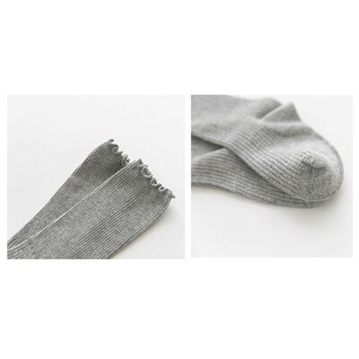 Unisex Cute Solid Color Cotton Blend Crew Calf Length Tube Socks For Girls Boys 72XC: Silver / 2-3T