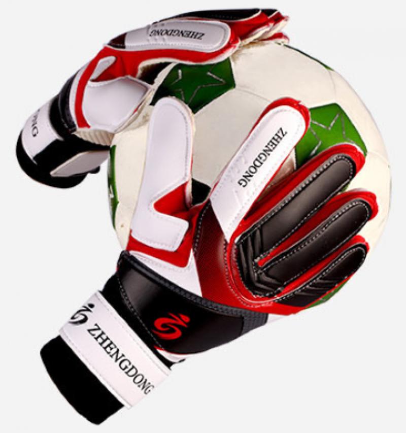 Goalkeeper gloves elementary and middle school adult breathable non-slip comfortable wear-resistant thick latex goalkeeper foot