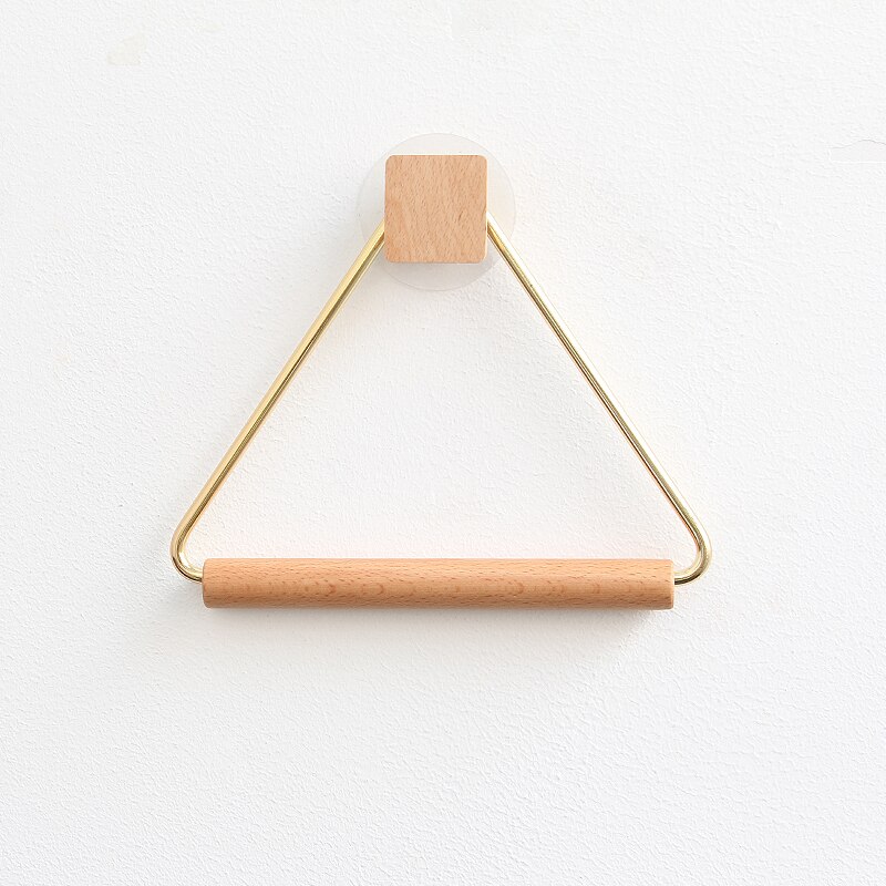 Toiletpapier Handdoek Dispenser Houten Papierrol Houder Voor Badkamer Contact Papier Houder Huishouden Opbergrek