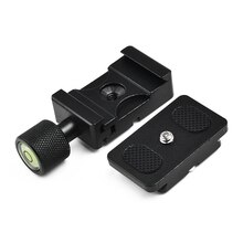K30 Klem + 1/4 &quot;Mount Qr Quick Release Plate Adapter Mount Voor Camera Tripod Ball Head Camera Photo Studio accessoires
