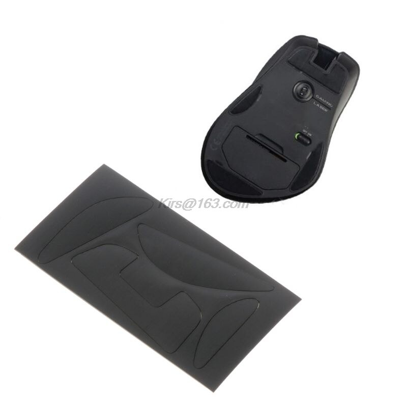 Patines para ratón Logitech G700 G700S, 1 Juego de 0,6mm, con borde curvo