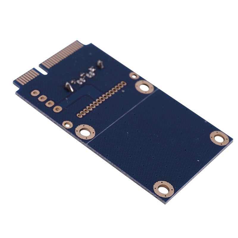 Msata Mini Pci-E Sata Ssd Slot To 7 Pin Sata Hdd Convert Card Adapter