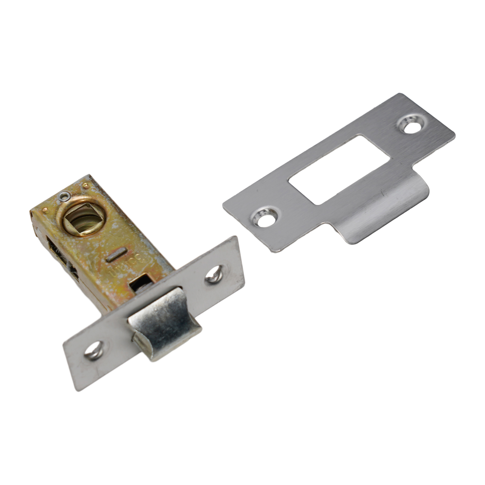 Mortice Door Tubular Latch Internal Bolt Facility Sprung Catch Flat 30mm 35mm 40mm 45mm For Internal Doors Lock Mechanisms
