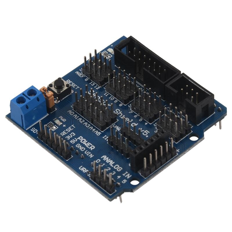 Para Arduino / Genuino UNO R3 Shield de Sensor V5.0 Placa de extensión E3B3