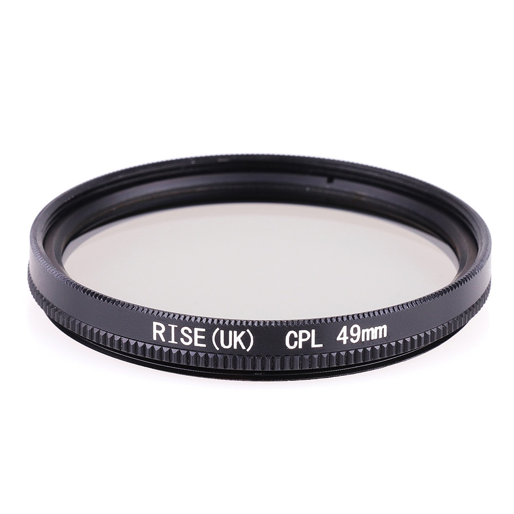 RISE(UK) 49mm Circular Polarizing CPL Lens Filter For DSR Camera Lens