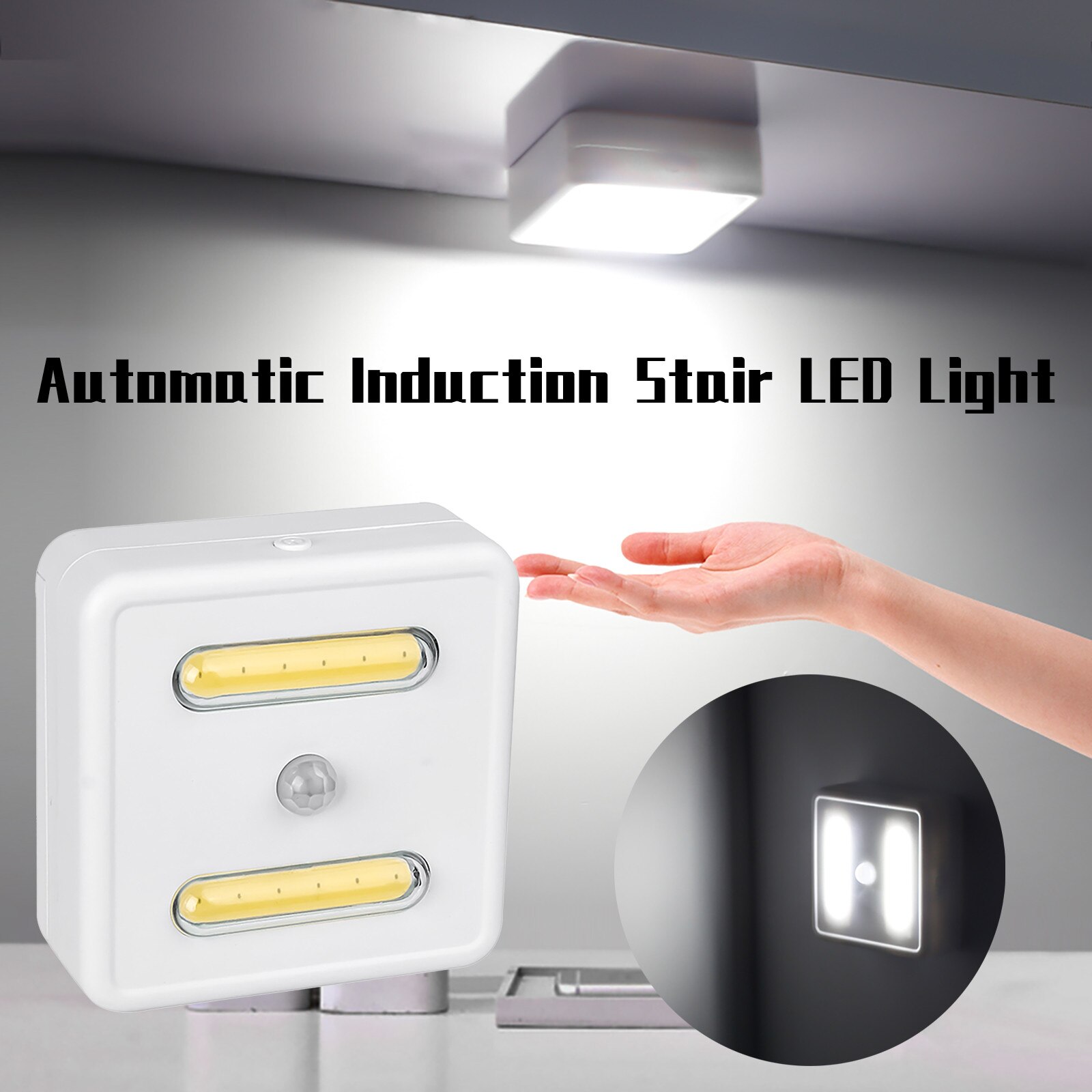 Automatische Inductie Trap Led Light Motion Sensor Night Lights Kabinet Inductie