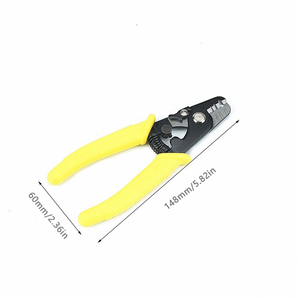 Miller Clamp Fiber Stripping Pliers Fis Tri-hole Fiber Optic Stripper Three Hole Fiber Optic Stripper Miller Wire Stripper Adult