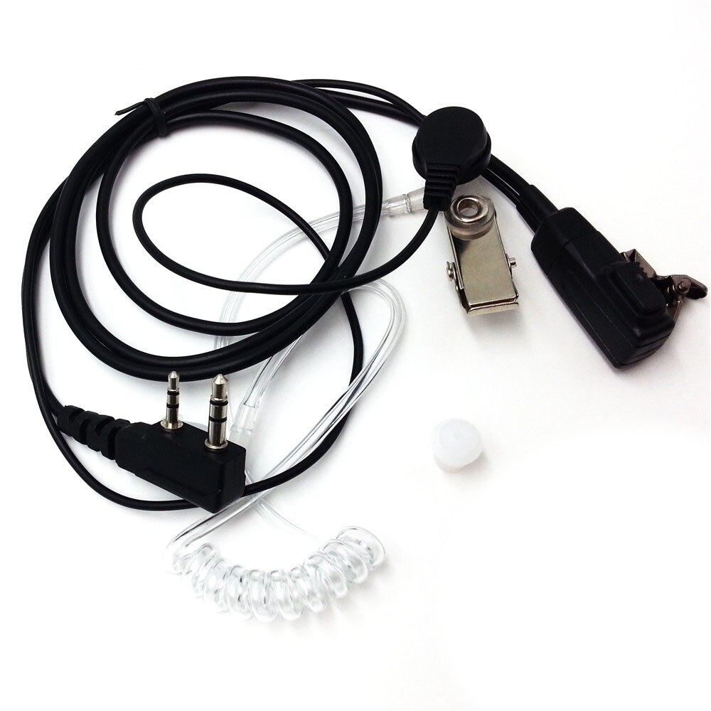 4PCS Air tube handsfree For Baofeng UV-5R BF-888S UV-82 TYT TH-UV8000D MD-390 UV-25D NOTE Portable Two Way Radio Earpiece