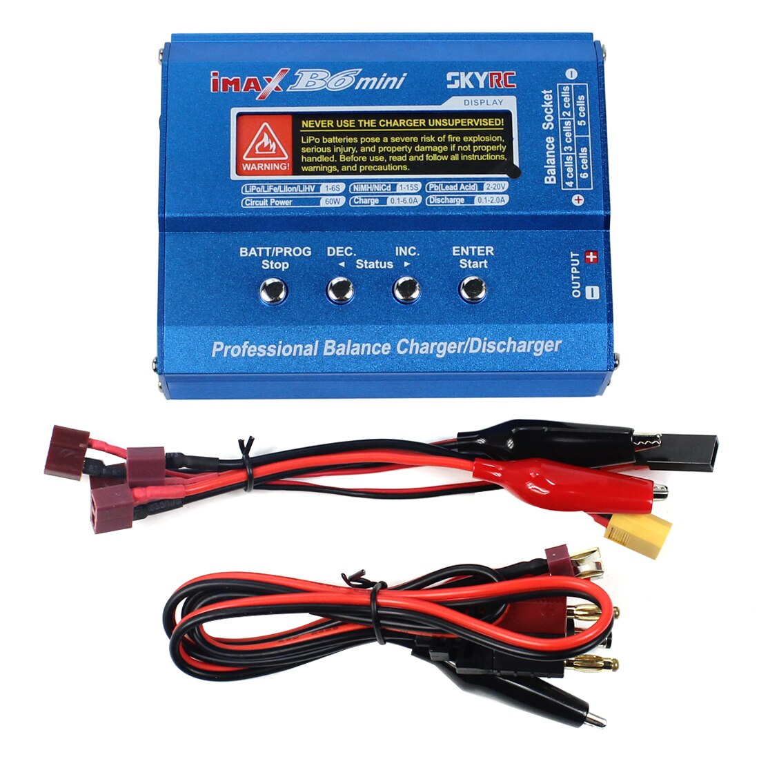 F00032/F00428 Imax B6 Mini 60W Lipo Balans Lader Ontlader & 12V5A Ac Power Adapter Voor Rc Batterij helicopter Drone