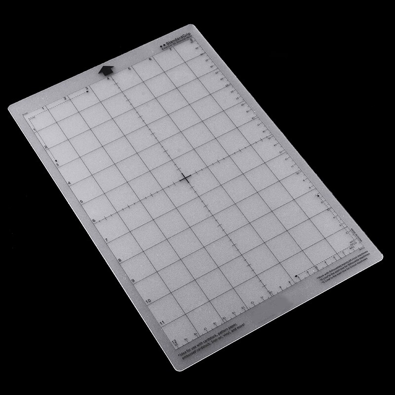 3pcs 8"x12" Replacement Cutting Mat Transparent Adhesive Mat Pad With Measuring Grid For Silhouette Cameo Plotter Machine