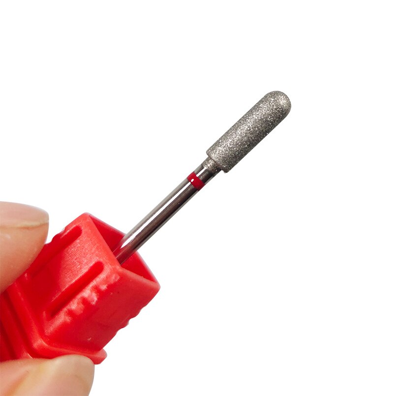 1Pc Diamond Nail Drill Ball Rotary Bit Eletric Milling Cutter Files Manicure Burr Cuticle Clean Polish Machine Accessory