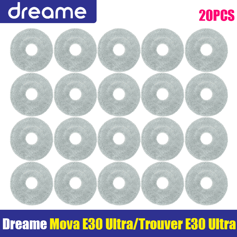 Dreame Mova E30 Ultra Trouver E30 Ultra Robot Vacuum Cleaner Main Side Brush Hepa Filter Mop Cloth Parts Accessories: MULTI