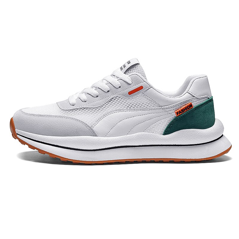 Zapatos de Golf clásicos para hombre, zapatillas deportivas de malla transpirable sin clavos, antideslizantes, para caminar: 01 / 9.5