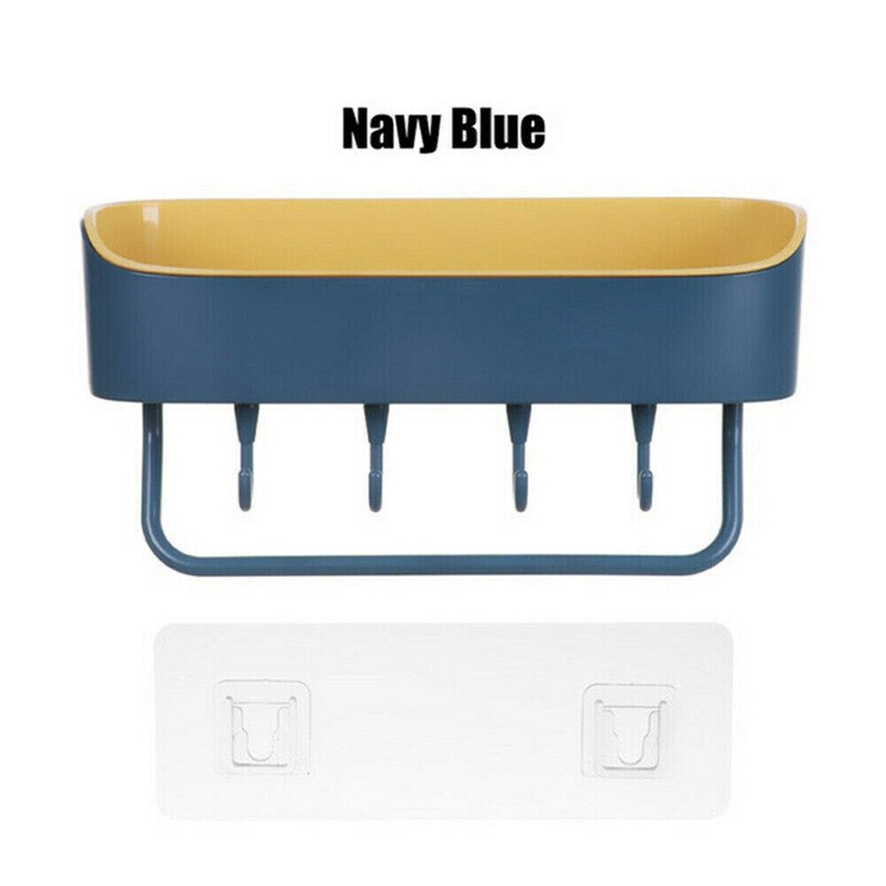 douche chaude Caddy étagère coin baignoire support de rangement organisateur salle de bain stockage maison trucs shampooing savon brosses: 2
