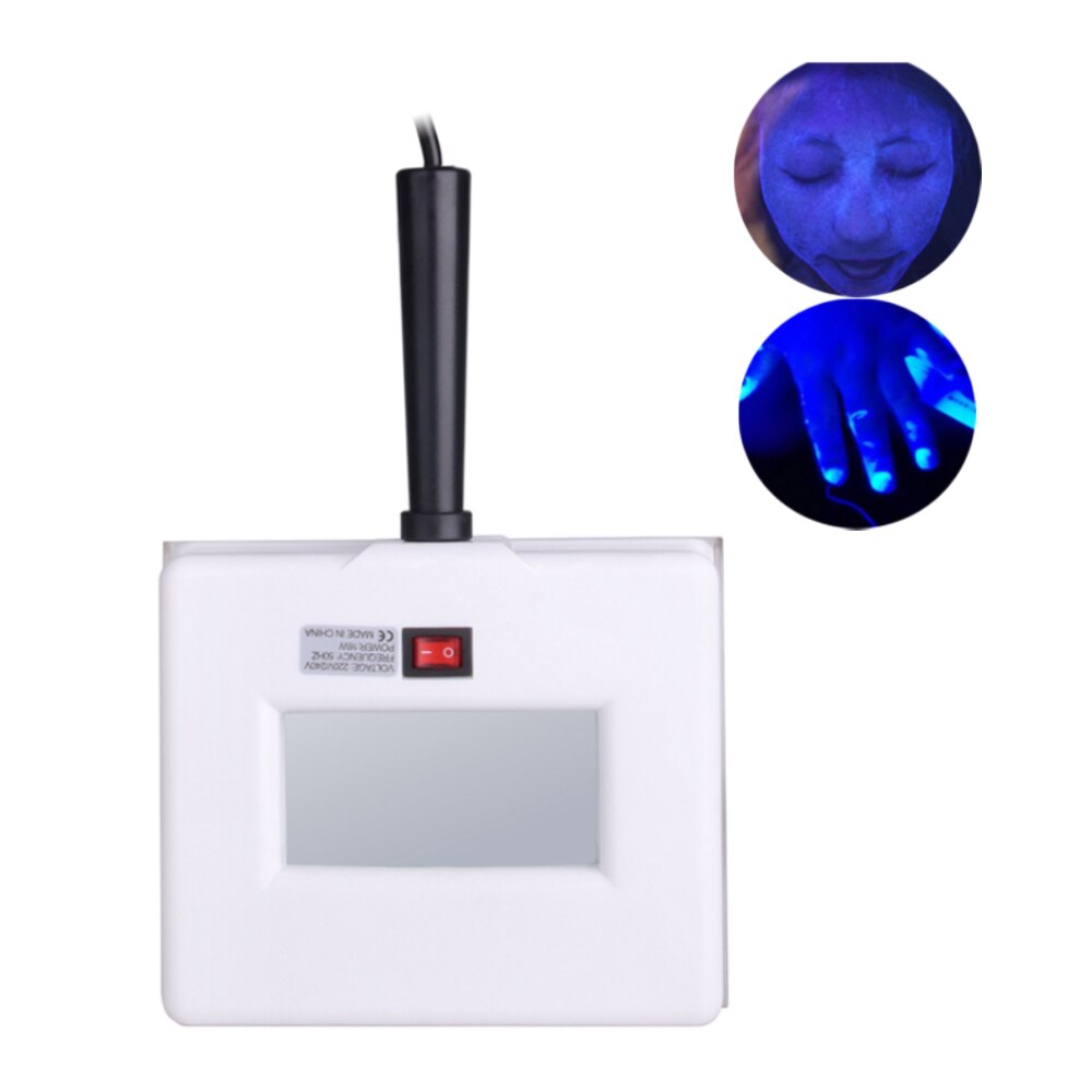 Appareil de Diagnostic de la peau du visage, analyseur UV de la peau, lampe en bois, Machine de Test de beauté