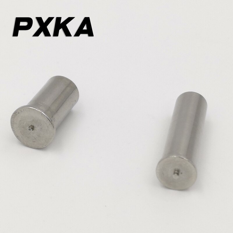 Perno de soldadura de acero inoxidable M5 M6 304, tuerca de soldadura de punto redondo, tuerca de fijación, Perno de PCB