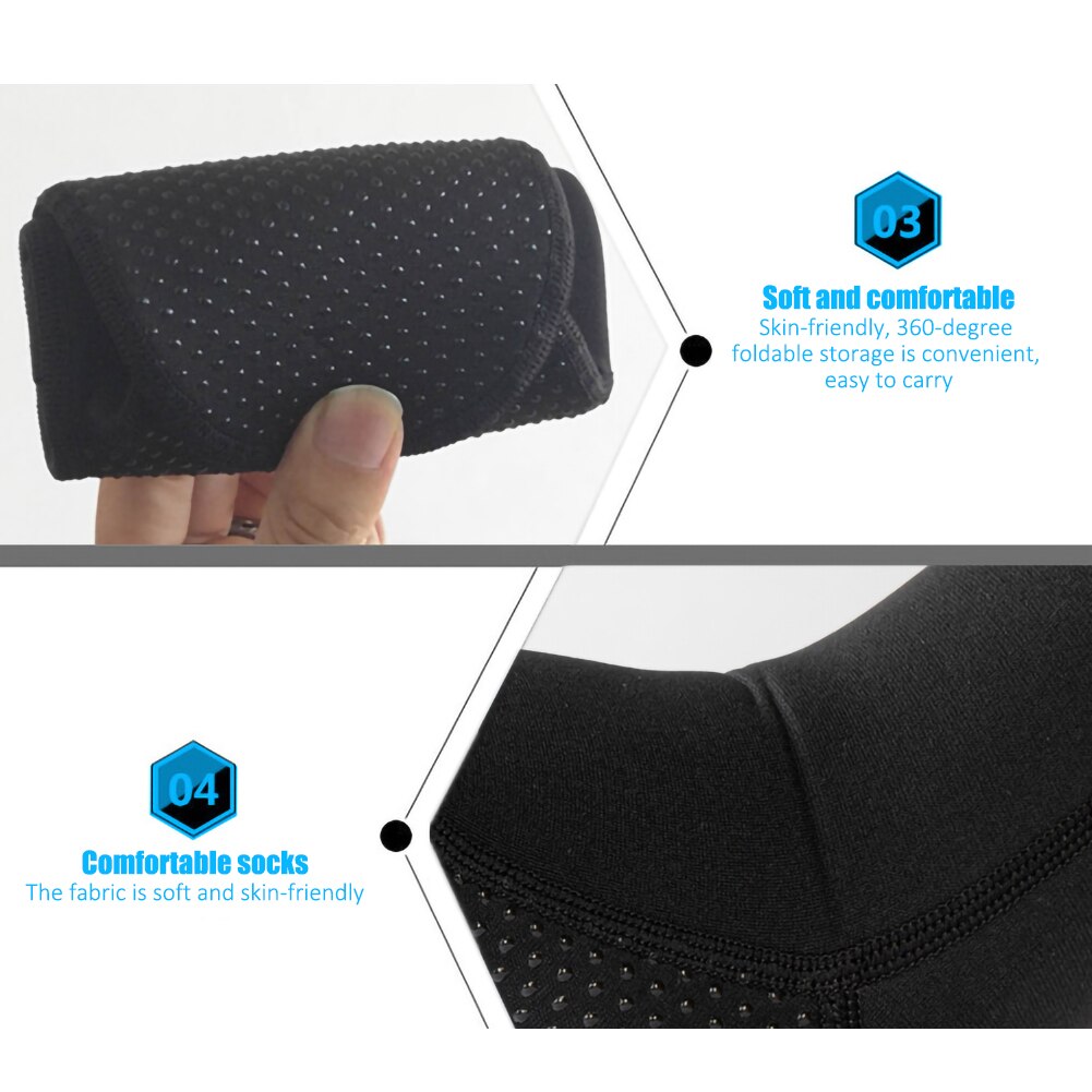 3Mm Waterdichte Duiken Sokken Neopreen Nylon Strand Water Sport Sokken Anti-Slip Voor Outdoor Zwemmen Snorkelen Surfen