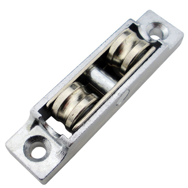 Polea de plástico para puertas y ventanas de aleación de aluminio para puertas correderas y ventanas, polea de puerta corredera