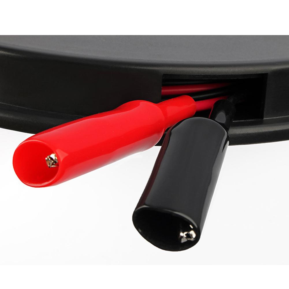 Portable Car Inspection Extension Cord Wire Reel Retractable Auto Repair Multimeter Cable Adjustable Tool