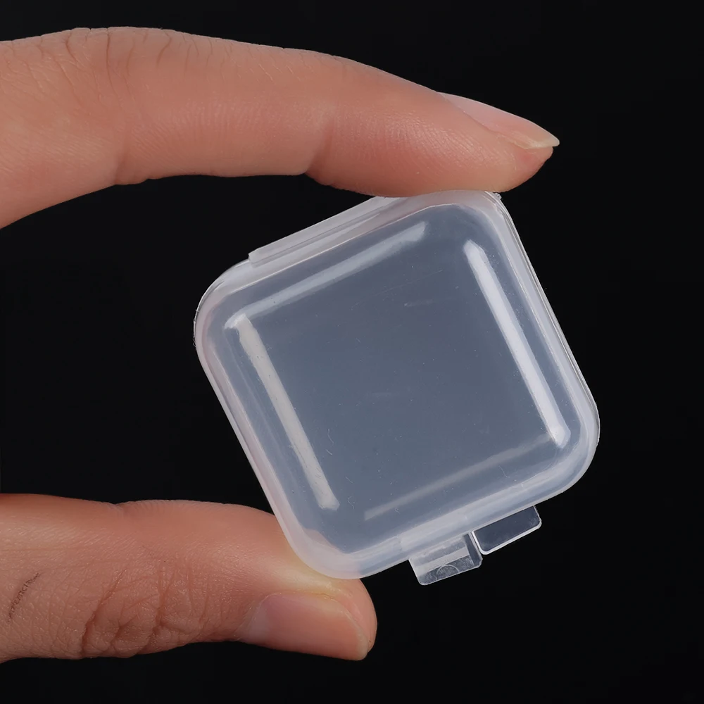 36 Stuks Clear Plastic Containers Transparante Kralen Opslag Containers Doos Sieraden Opbergdoos Case Kleine Items Kralen Sieraden