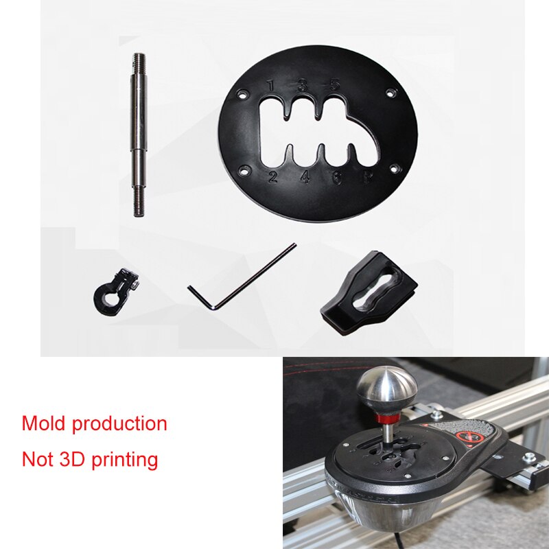 For Thrustmaster TH8A Gear Accessories Upgrade Mod Mold Damping Short Throw/Short Shifter Mid Plate Real feel Modification Kit