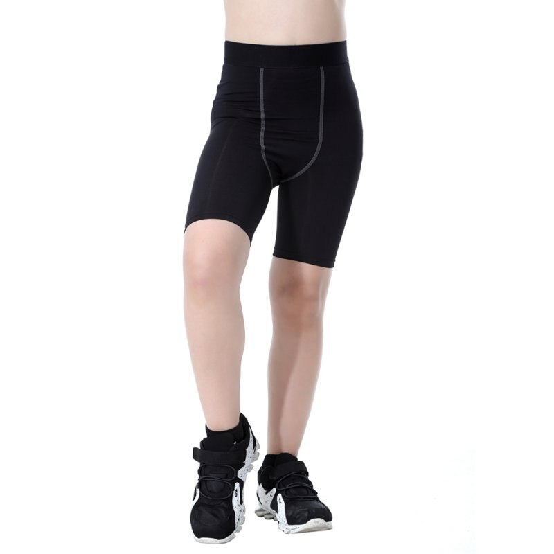 Nice Boys Compression Base Layer Running Tights Skin Sport Wear Fitness Shorts