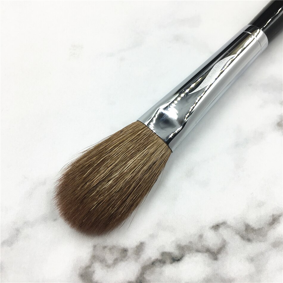 High End #98 Pro Highlighting Makeup Brush Goat Hair Black Long Handle Big Eyeshadow Blender Make up Brush