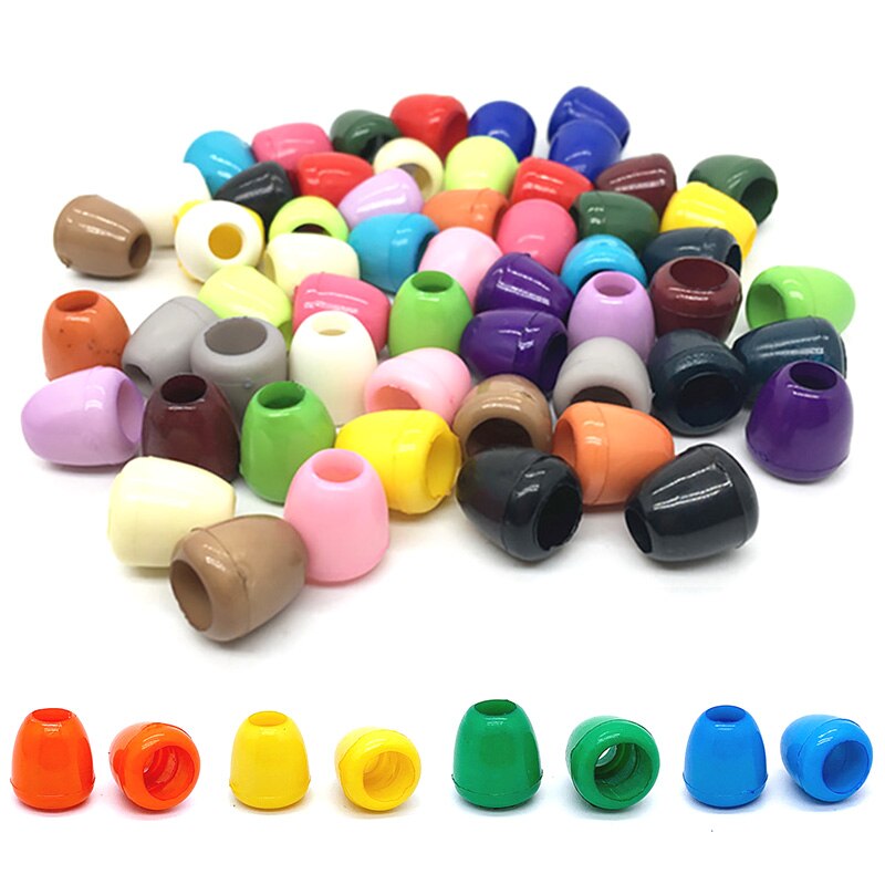 Hebilla de bloqueo de 20 piezas, bloqueador de cabeza de cuerda de colores de plástico, gancho de cordón artesanal, bolsa de ropa, cordones, pieza, suministros de costura